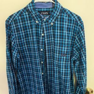 Chaps long sleeve button up shirt